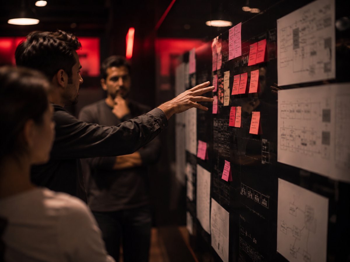 Workshop mapping enterprise workflows
